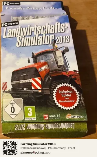 Farming Simulator 2013 Computer, Germany box front
