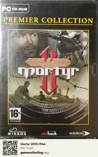Mortyr 2093-1944 Computer, PAL box front