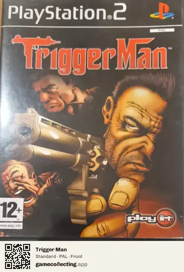 Trigger Man PlayStation 2, PAL box front
