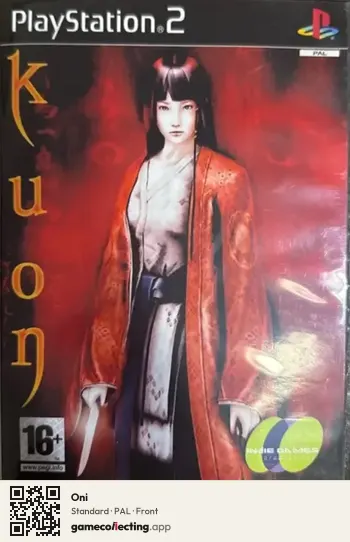 Oni PlayStation 2, PAL box front