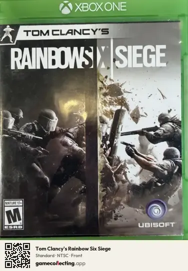 Tom Clancy's Rainbow Six Siege Xbox One, NTSC box front