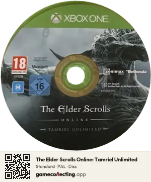 The Elder Scrolls Online: Tamriel Unlimited Xbox One, PAL disc