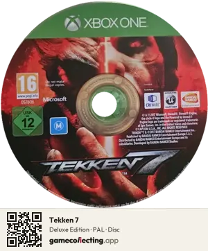Tekken 7 Xbox One, PAL disc
