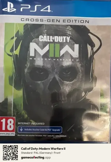 Call of Duty: Modern Warfare II PlayStation 4, Germany box front