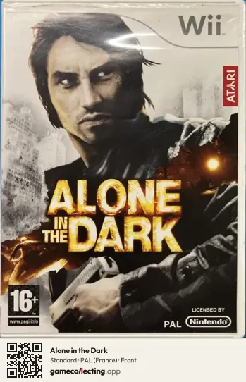 Alone in the Dark Nintendo Wii, France box front