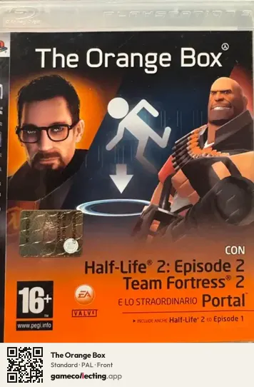 The Orange Box PlayStation 3, PAL box front