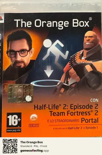 The Orange Box PlayStation 3, PAL box front