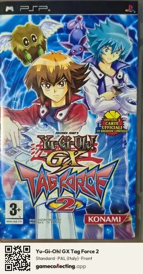 Yu-Gi-Oh! GX Tag Force 2 PlayStation Portable, Italy box front