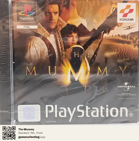 The Mummy PlayStation, PAL box front