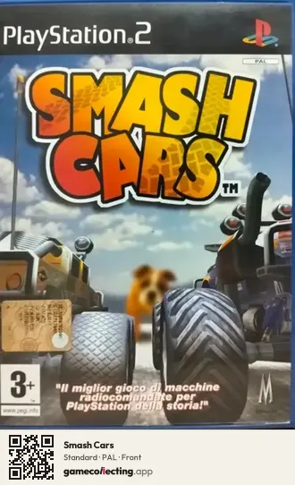 Smash Cars PlayStation 2, PAL box front