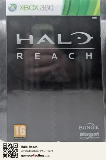 Halo: Reach Xbox 360, PAL box front