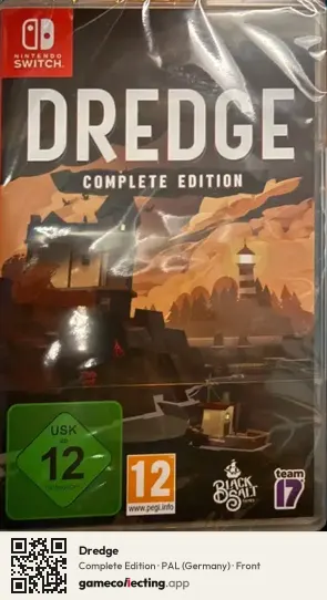 Dredge Nintendo Switch, Germany box front