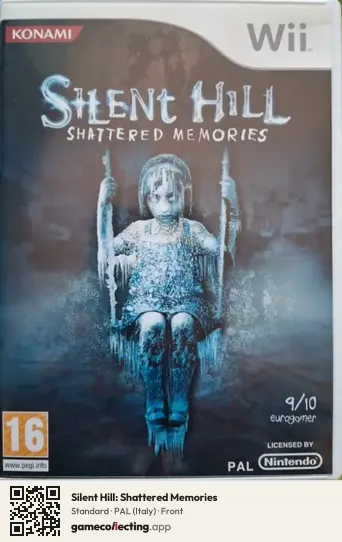 Silent Hill: Shattered Memories Nintendo Wii, Italy box front