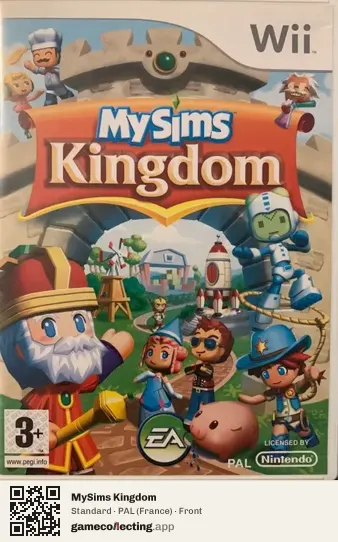 MySims Kingdom Nintendo Wii, France box front