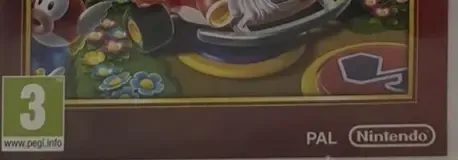 Mario Party 9, the PEGI square on its front