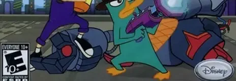 Phineas and Ferb: Across the 2nd Dimension, the ESRB box on its front