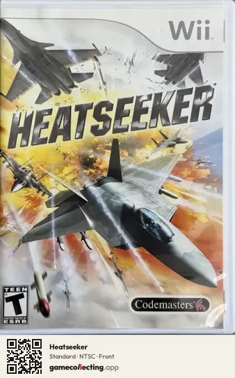 Heatseeker Nintendo Wii, NTSC box front