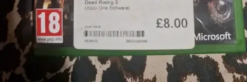Dead Rising 3, the PEGI square on its front