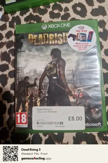 Dead Rising 3 Xbox One, PAL box front