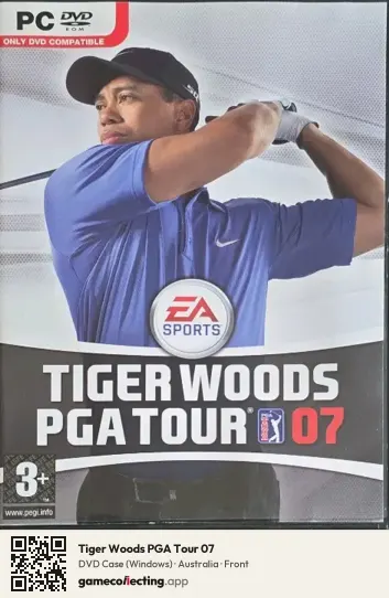 Tiger Woods PGA Tour 07 Computer, Australia box front