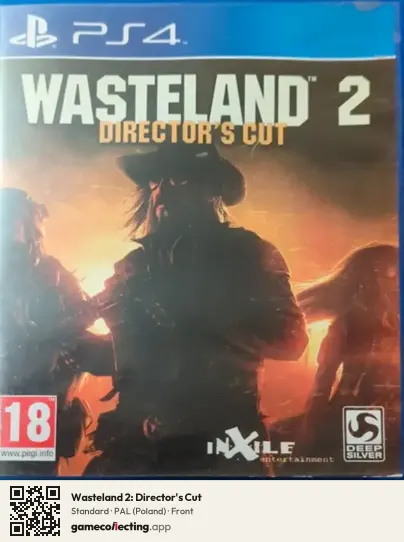 Wasteland 2: Director's Cut PlayStation 4, Poland box front