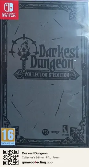 Darkest Dungeon Nintendo Switch, PAL box front