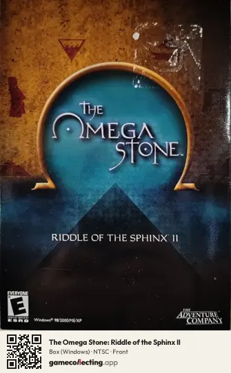 The Omega Stone: Riddle of the Sphinx II Computer, NTSC box front