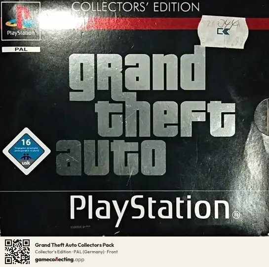 Grand Theft Auto Collectors Pack PlayStation, Germany box front
