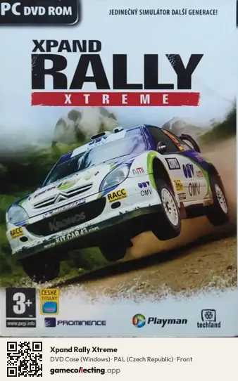 Xpand Rally Xtreme Computer, Czech Republic box front