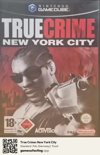 True Crime: New York City Nintendo GameCube, Germany box front