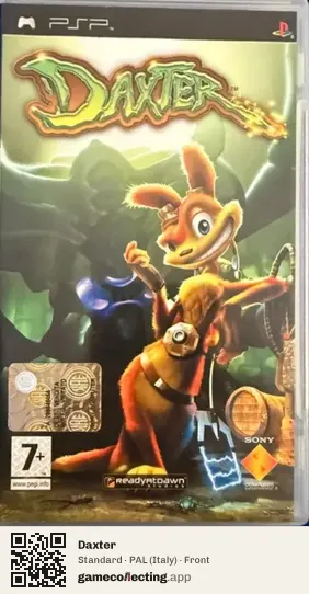 Daxter PlayStation Portable, Italy box front