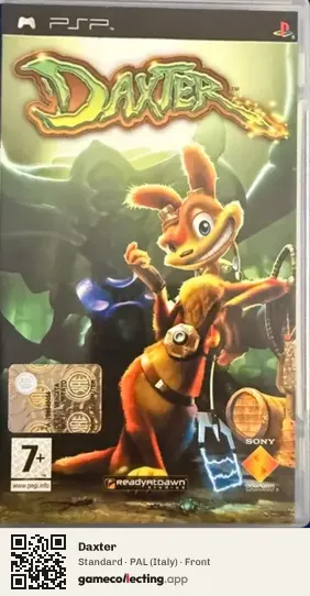 Daxter PlayStation Portable, Italy box front