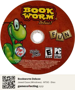 Bookworm Deluxe Computer, NTSC disc