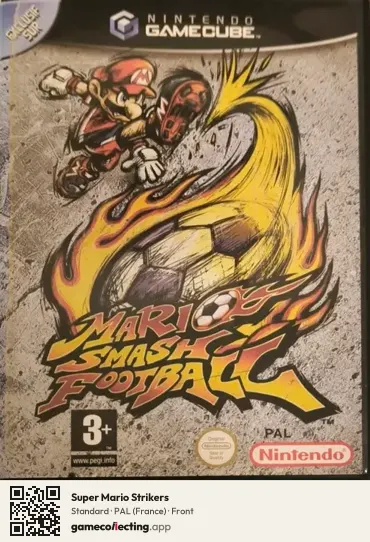 Super Mario Strikers Nintendo GameCube, France box front