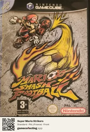 Super Mario Strikers Nintendo GameCube, France box front