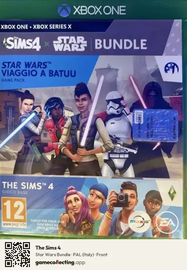 The Sims 4 Xbox One, Italy box front
