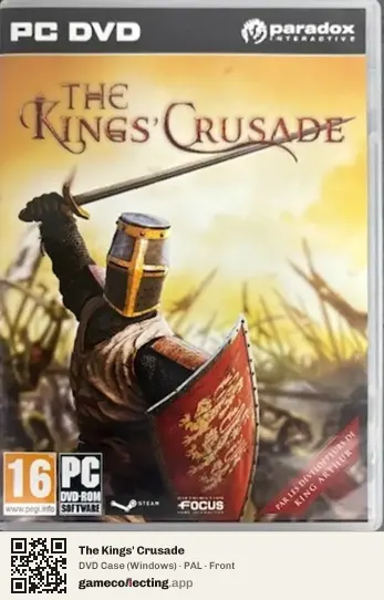 The Kings' Crusade Computer, PAL box front