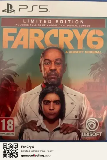Far Cry 6 PlayStation 5, PAL box front