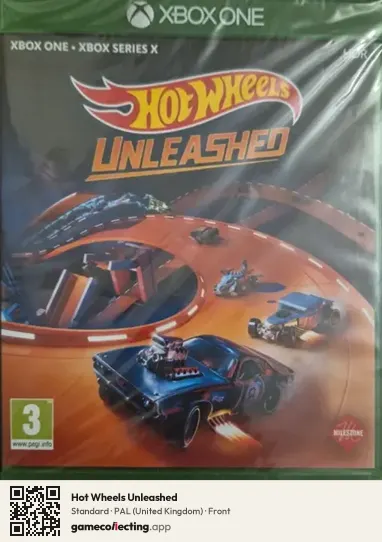 Hot Wheels Unleashed Xbox One, United Kingdom box front
