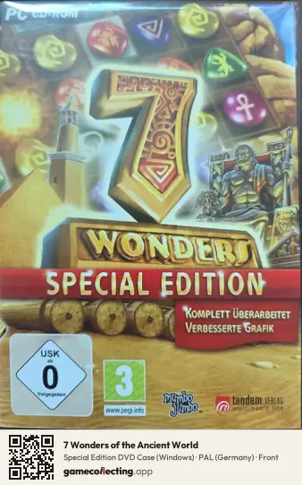 7 Wonders of the Ancient World Computer, Germany box front