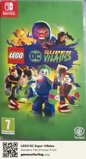 LEGO DC Super-Villains Nintendo Switch, France box front