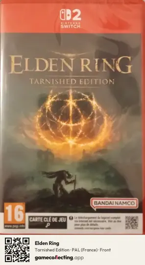 Elden Ring Nintendo Switch 2, France box front