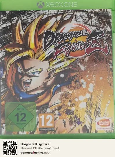 Dragon Ball FighterZ Xbox One, Germany box front