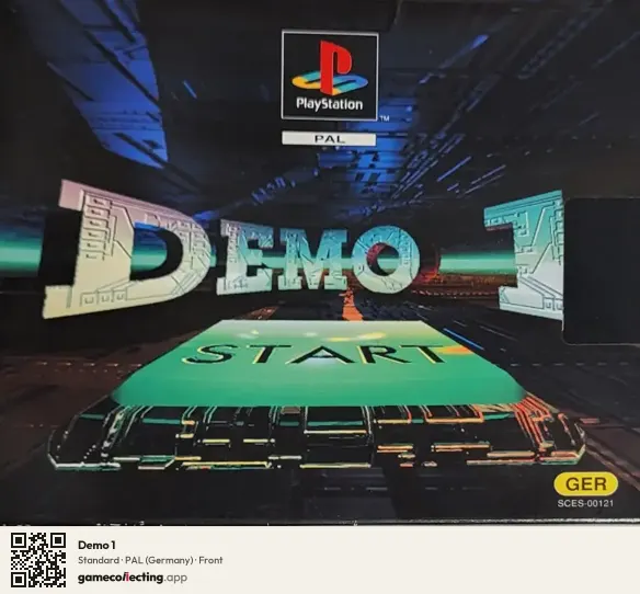 Demo 1 PlayStation, Germany box front