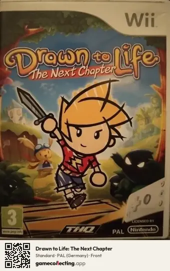 Drawn to Life: The Next Chapter Nintendo Wii, Germany box front