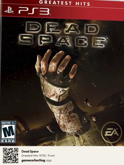 Dead Space PlayStation 3, NTSC box front