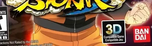 Naruto Shippuden: Ultimate Ninja Storm 3, the ESRB box on its front