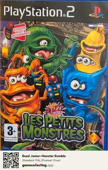 Buzz! Junior: Monster Rumble PlayStation 2, France box front