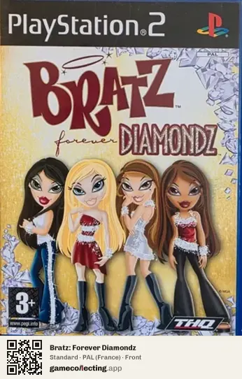 Bratz: Forever Diamondz PlayStation 2, France box front