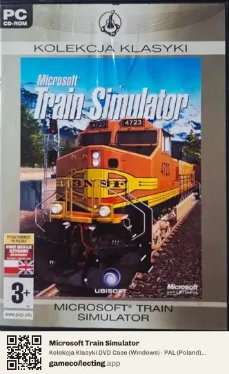 Microsoft Train Simulator Computer, Poland box front